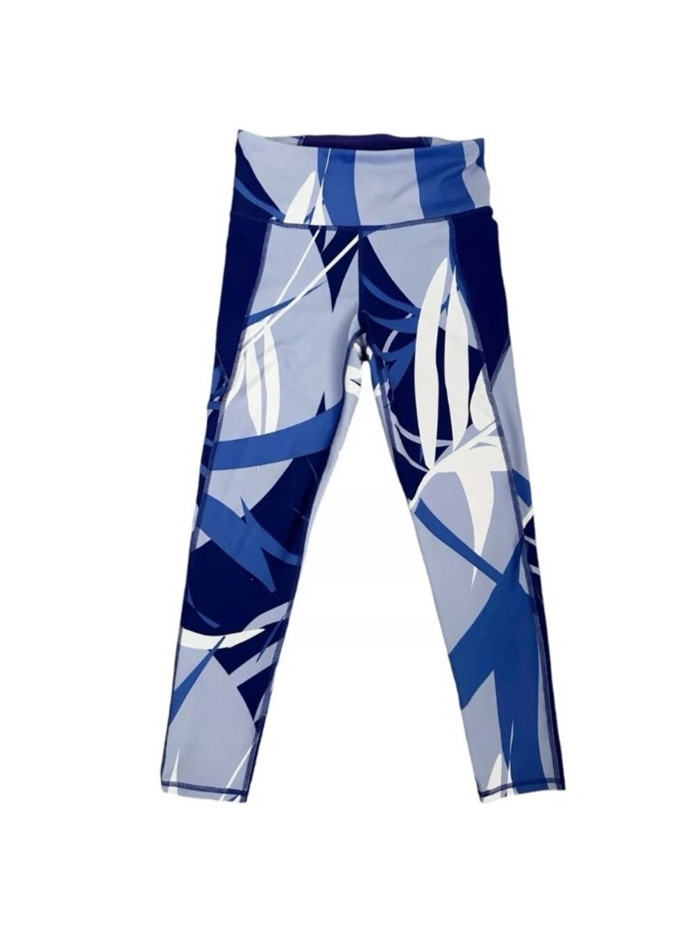 Under Armour Womens Floral Print Leggings High Rise Ankle Crop Athletic SM